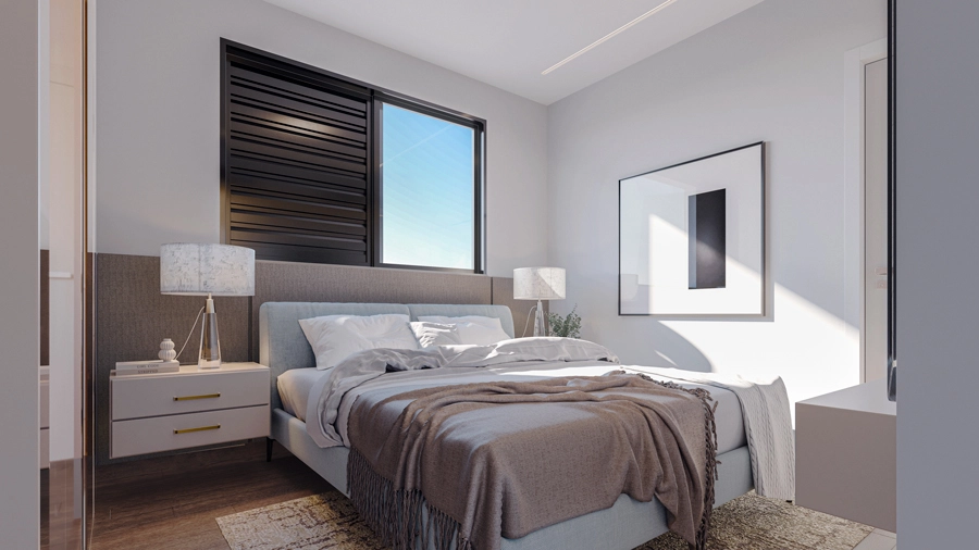 Quarto de casal decorado